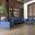 Inno Living Room Set In Dark Blue