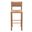 Iska Barstool Set of 2 In Natural
