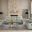 Jacobus Living Room Set In Light Gray