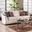 Jarrow Sofa In Ivory SM8003-SF