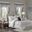 Joella Polyester Polyoni Queen Tufted Pieced 24 Piece Room In A Bag In Grey