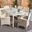 Jolin 7 Piece Dining Set In Beige