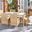Jolin 7 Piece Dining Set In White