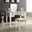 Joyce Vanity With Stool In White