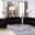 Julian Living Room Set (Black/ Gold)