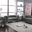 Julian Living Room Set (Grey/ Chrome)