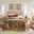 Julius 4 Piece Queen Comforter Set In Burgundy