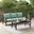 Kaplan 2 Piece Outdoor Sofa Patio Furniture Set In Mist and Oil Rubbed Bronze