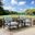 Kaplan 3 Piece Outdoor Chair Set In Mist and Oil Rubbed Bronze