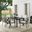 Kaplan 7 Piece Outdoor Dining Set In Oatmeal and Oil Rubbed Bronze