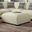 Kaylee Ottoman In Beige