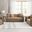 Keith Living Room Set with Pillows In Brown Chenille