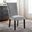 Kian Side Chair Set of 2 In Black and Light Gray