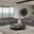 Kimara Living Room Set In Dark Gray