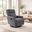 Kinsley Swivel Glider Recliner In Slate