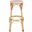 Kipnuk Red and White Indoor/Outdoor Stool