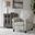 Kirby Push Back Recliner In Grey