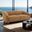 Kolvere Boucle Loveseat In Brown