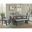 Kona Gray And Black 6 Piece Dining Room Set