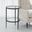Laforge Two Tier Side Table In Braised Brass