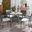 Laina Bistro Set in Grey