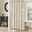 Laurel Tufted Semi-Sheer Shower Curtain In Ivory