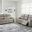 Lavenhorne Reclining Living Room Set With Drop Down Table In Pebble