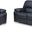 Leesworth Power Reclining Living Room Set In Ocean