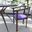 Modern Dining Chair Cushion Pads In Purple