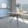 LeisureMod Murray Clear Plastic Dining Chair