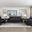 Lewes Living Room Set In Black