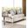 Leytonstone Loveseat In Cream