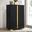 Lillestrom Chest In Black and Gold