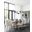 Linea Rectangular Dining Room Set in Cerused Greige