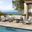 Lirienne 4-Piece Outdoor Patio Aluminum Furniture Set In Cream