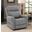 Lloyd Power Lift Recliner with Power Head Rest, Power Lumbar and 3 Zone Heat In Dove