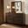 Lodge and Loft 6 Drawer Dresser In Dark Oak
