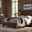 Lodge and Loft Floating Panel Bedroom Set In Dark Oak