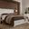 Lodge and Loft Radius Poster Bedroom Set with Footboard Storage In Soft White