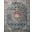 Loloi II Margot Ocean and Brick 3'-6" x 5'-6" Accent Rug