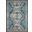 Loloi II Zion Ocean and Gold 18" x 18" Sample Rug