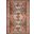 Loloi II Zion Red and Multi 18" x 18" Sample Rug