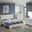 Lorana Bedroom Set In Silver