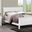 Louis Philippe Full Bed In White