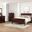 Louis Philippe Queen Bed In Dark Cherry
