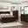Louis Philippe Sleigh Bedroom Set In Cappuccino