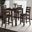 Lubbock 5 Piece Counter Height Table Set In Espresso