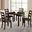 Lubbock 5 Piece Dining Table Set In Espresso