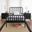 Lucera Bobbin 3-Piece Full Bedroom Set In Black