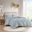 Lucy Clip Jacquard 2 Piece Twin/Twin XL Comforter Set In Blue